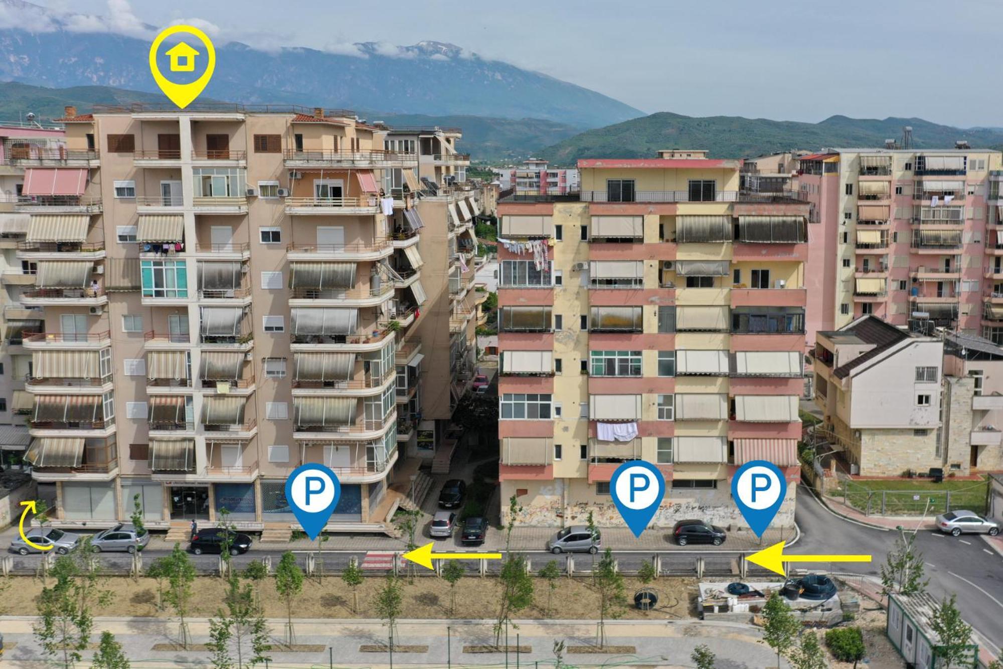 Berat City Panorama 1 Kültér fotó